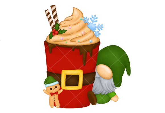 Christmas Baby Gnome Coffee Clipart: A Review for Sellers