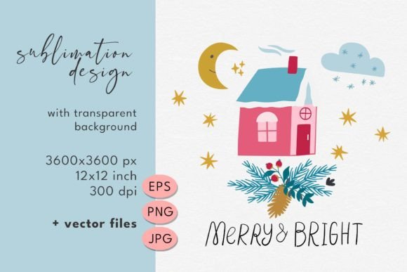 Christmas Image Sublimation Design Review