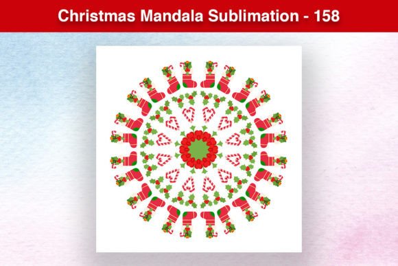 Christmas Mandala Sublimation - 158: A Designer's Review of Seasonal Illustrations