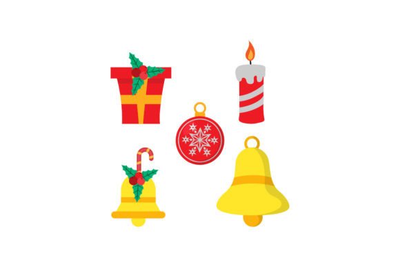 Christmas Minimalist Illustrations for Local Branding